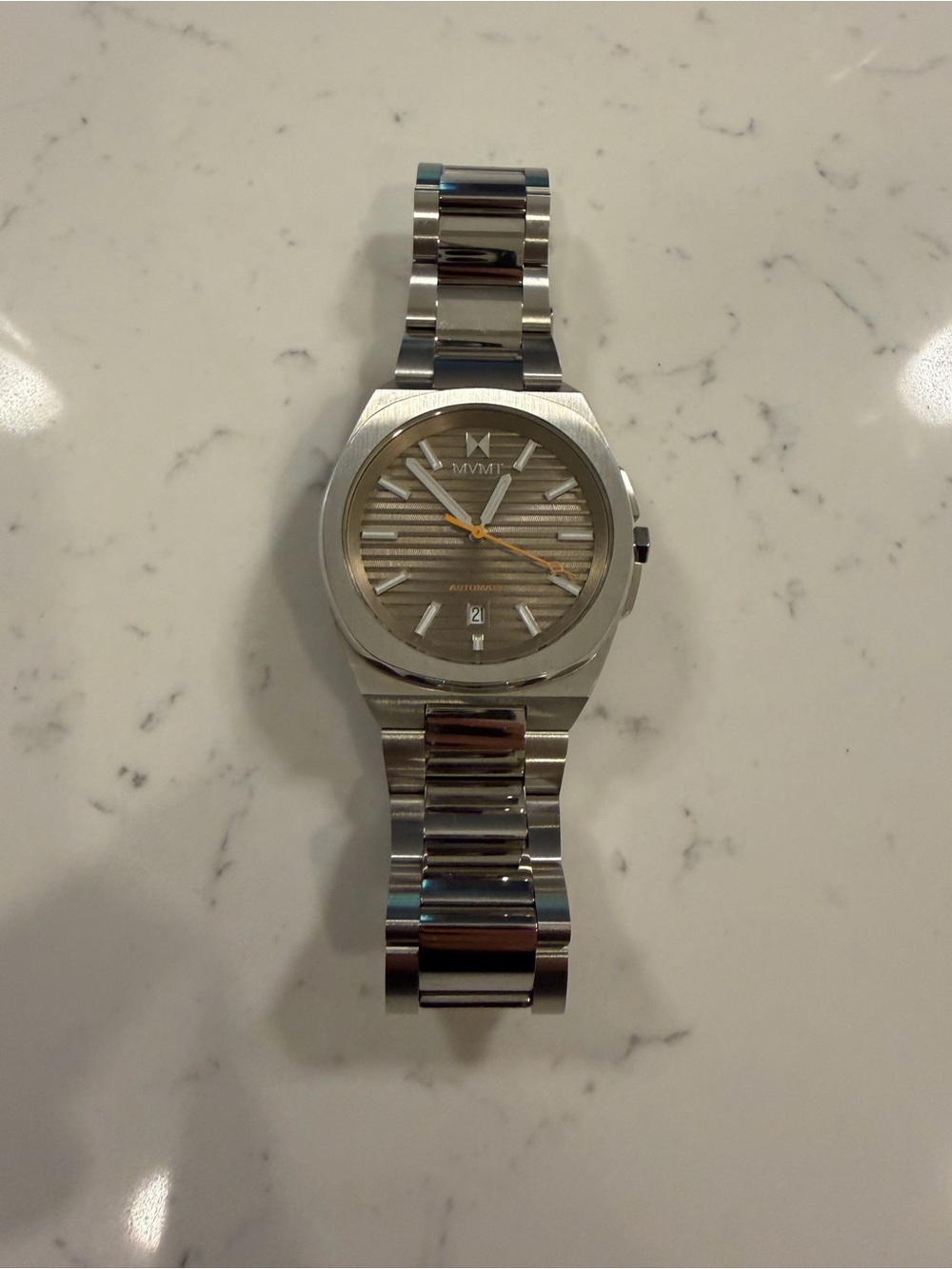 MVMT Silver and Gold-Tone Accent Men's Stainless Steel Watch